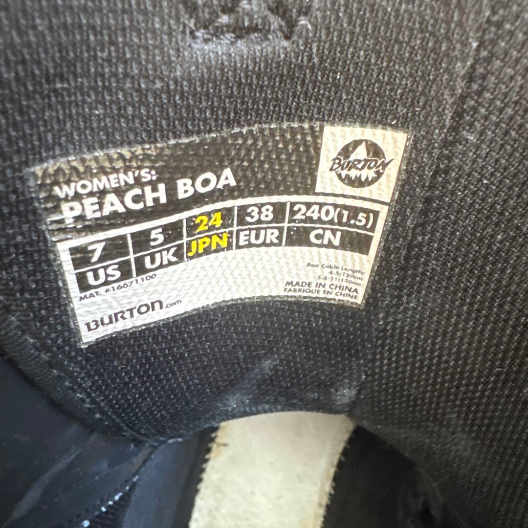 Burton BOA スノーボードブーツ24.0センチ