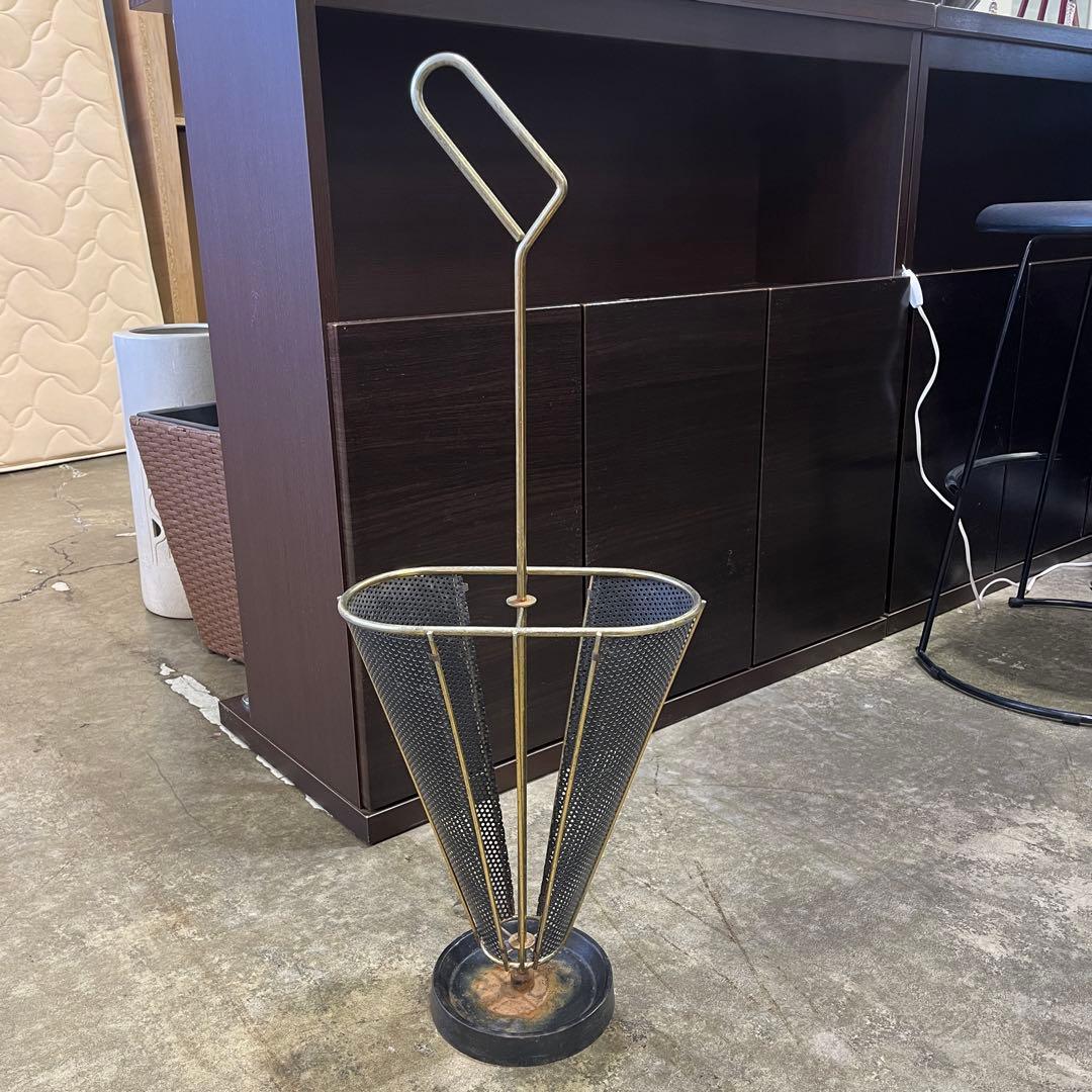 50’s Mid Century ヴィンテージ メッシュデザイン 傘立て