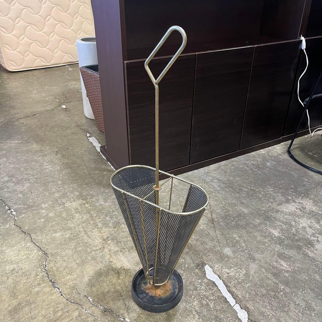 50’s Mid Century ヴィンテージ メッシュデザイン 傘立て