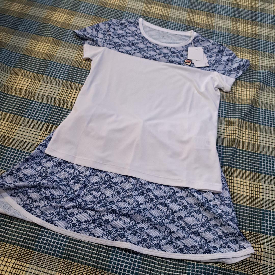 フィラ レディースウェア　上下セットEL0063 65 L　フィラネイビー