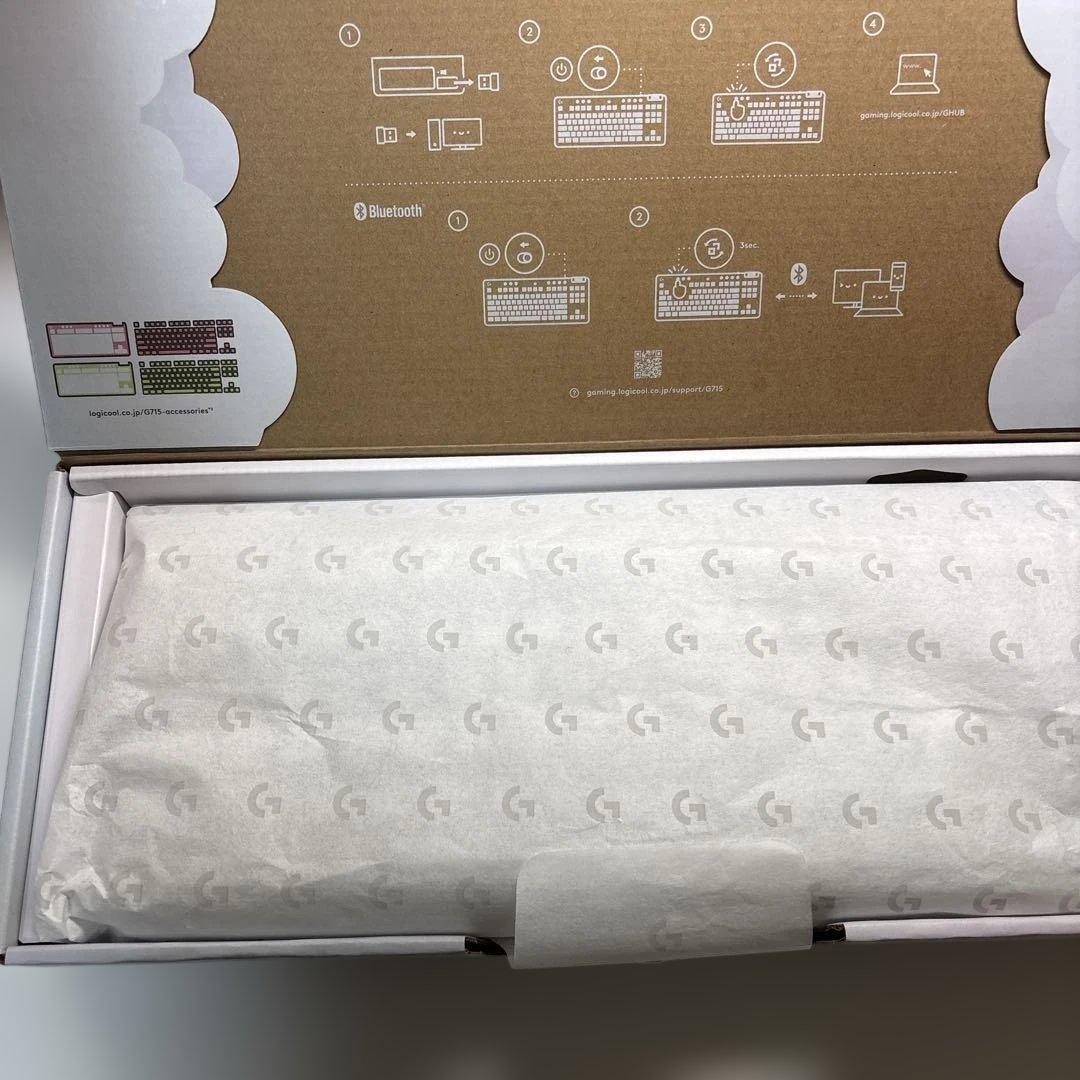 ロジクール G715 ゲーミングキーボード リニア