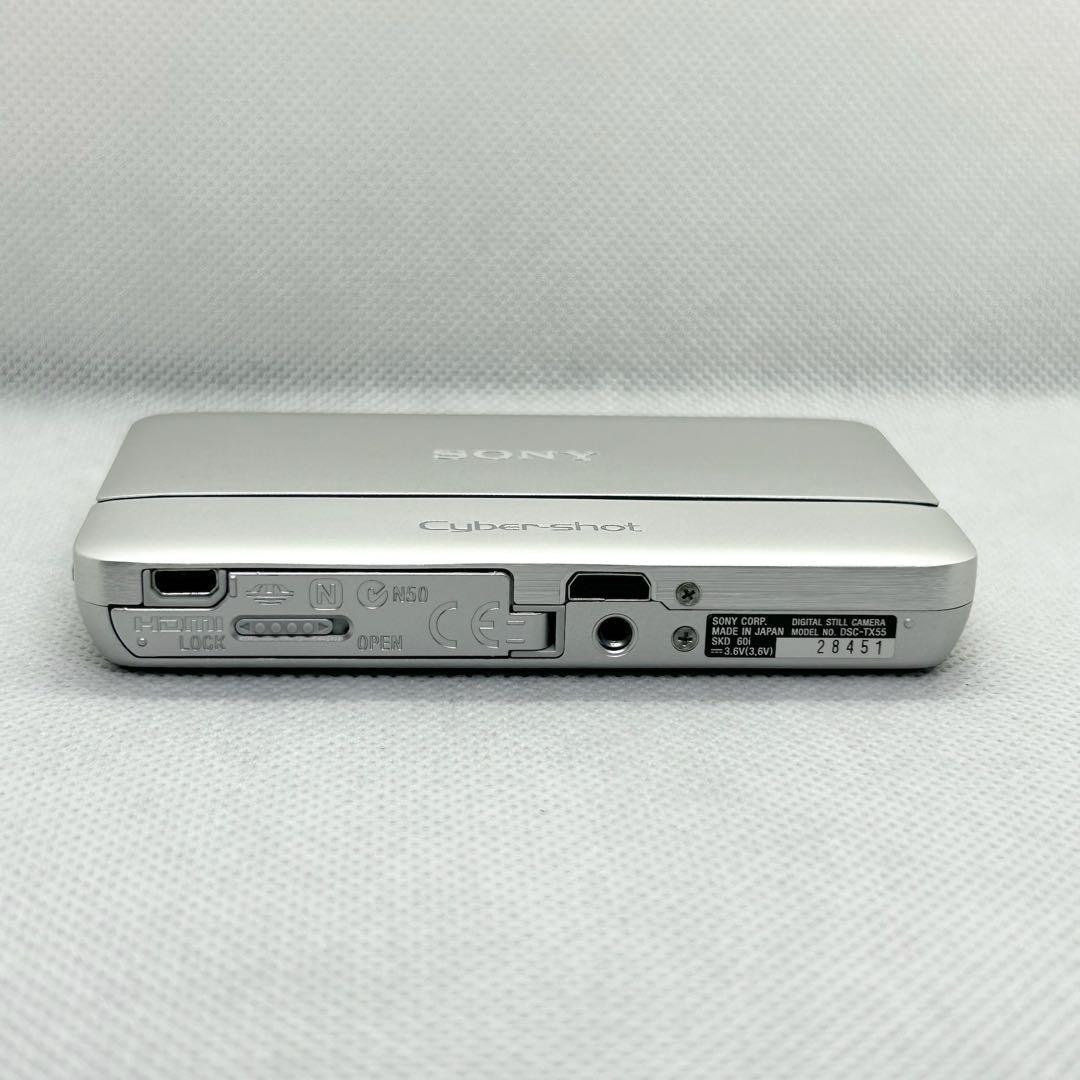 【極美品】SONY サイバーショット DSC-TX55 コンデジ ケース付き