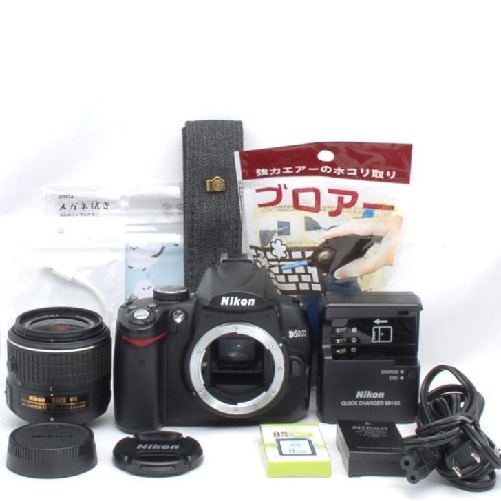 ★スマホ転送★カメラ初心者に★動画撮影★自撮りも楽しめる★Nikon D5000