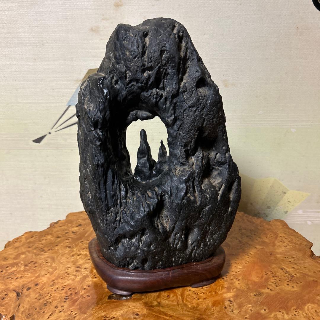 水石　洞窟観音