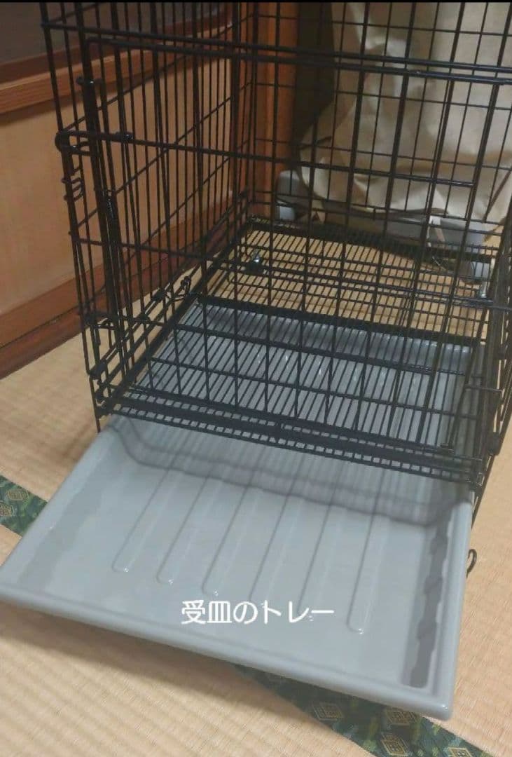 組み立て式ペット用PROスチールケージ