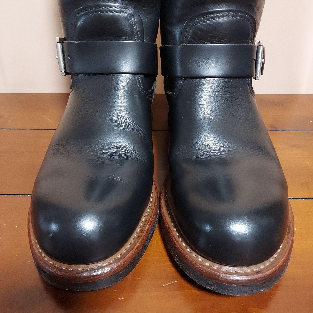 RED WING 2268 U9.5D ブラッククロム エンジニア ブーツ 美品