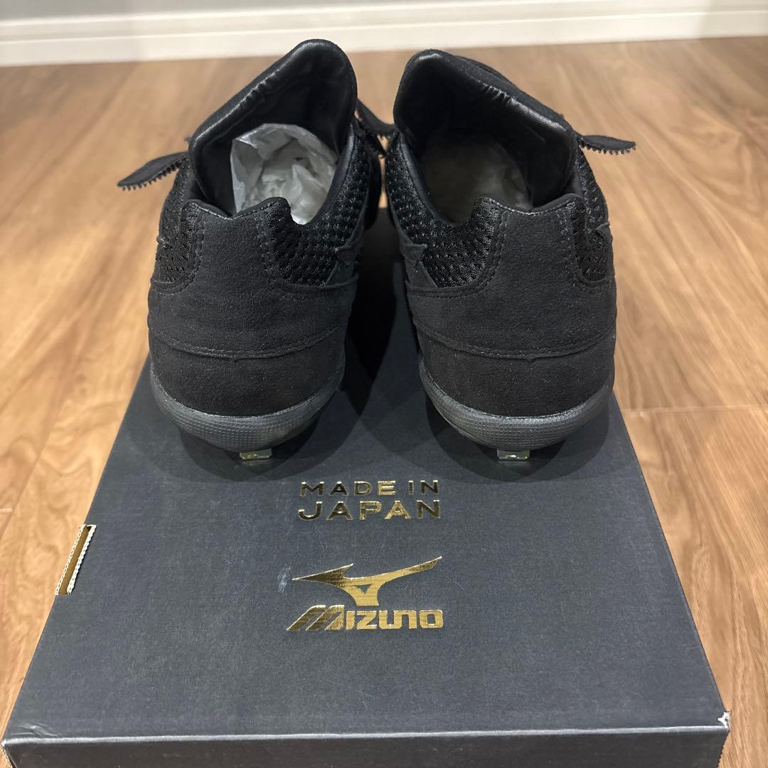 ミズノプロ　スペシャルオーダー　スパイク　黒　26.5