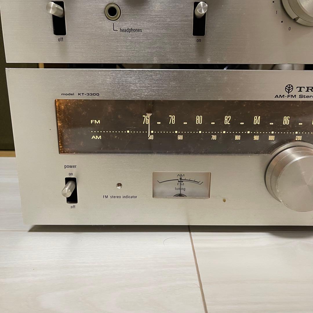 【らぶり】TRIO システムコンポ レコードプレーヤー KENWOOD ①