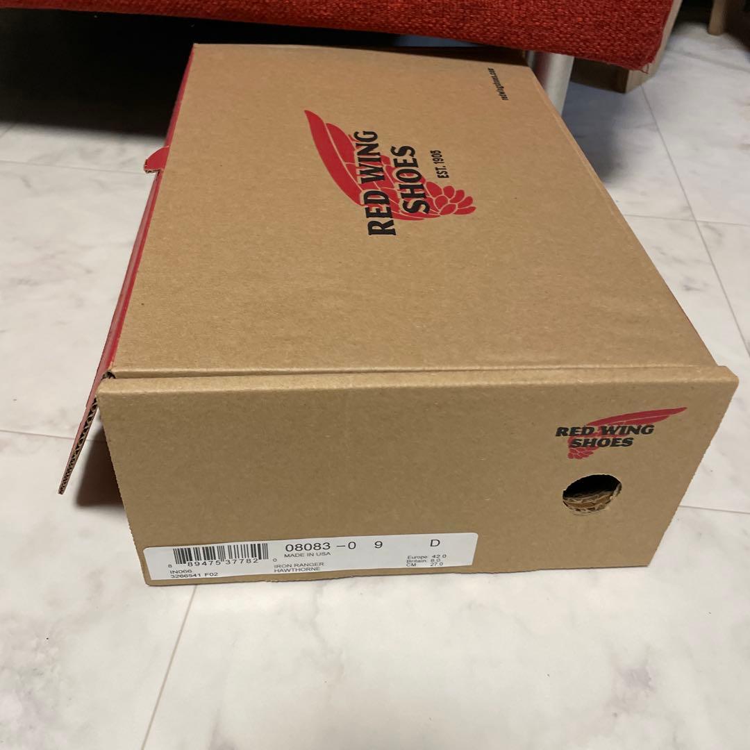 RED WING レッドウイング IRON RANGER 27cm新品未使用