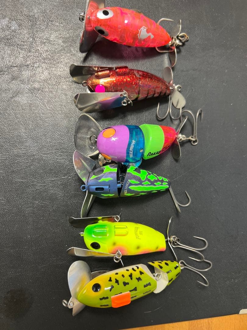 ナマズルアー　ジャッカル　ジッターバグ　でんぐりガエル　13個セット