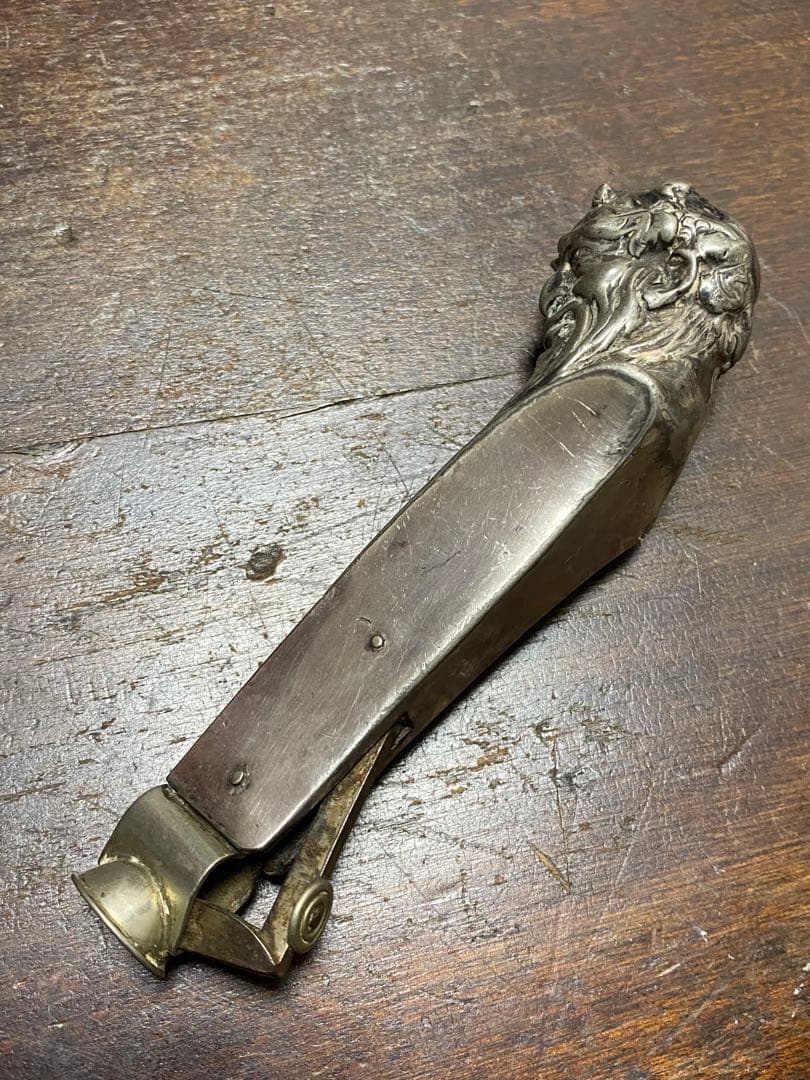 1900s'アンティークデビルシガーカッター ハーレー バイカー 古着 ガレージ