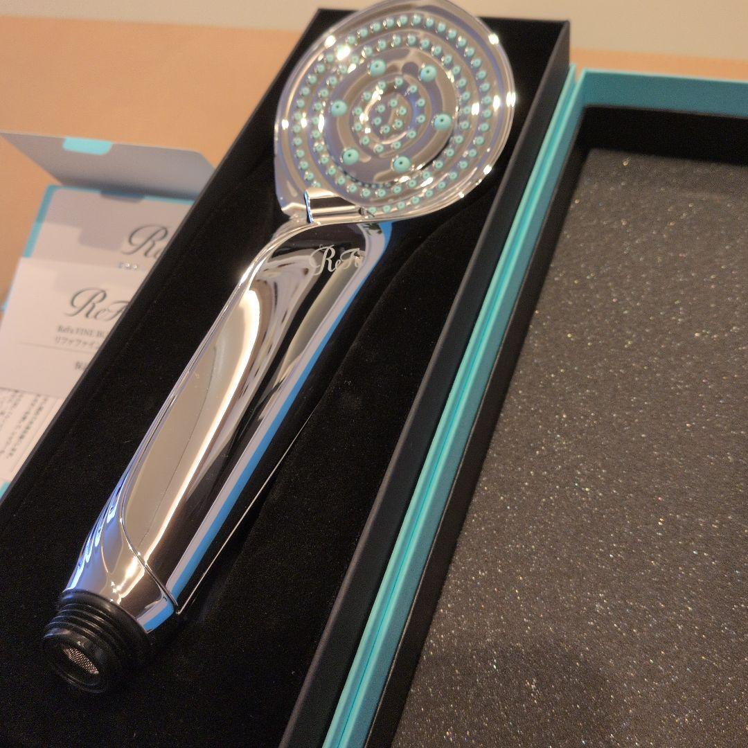 未使用品 ReFa シャワーヘッド シルバー リファインバブル