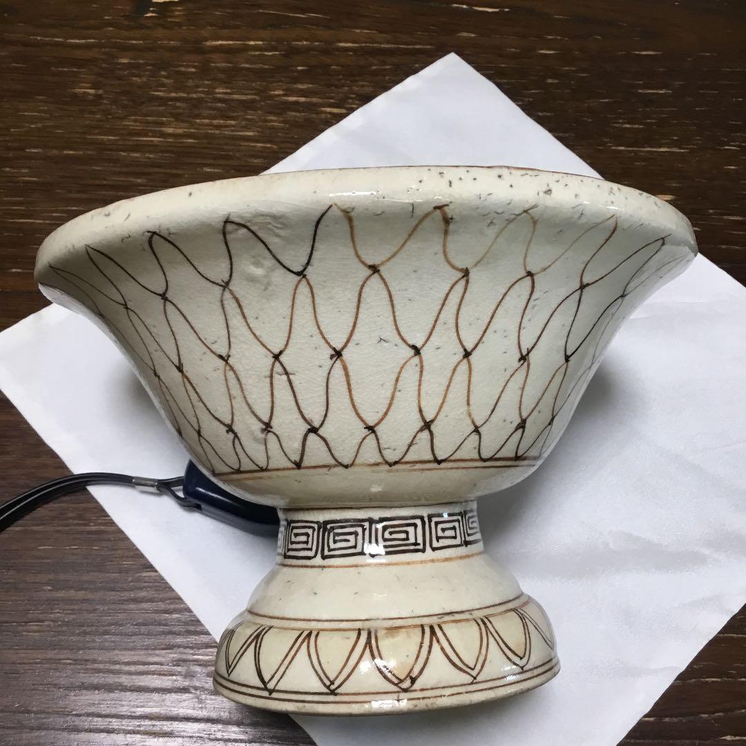 江戸後期　絵瀬戸盃洗　無傷