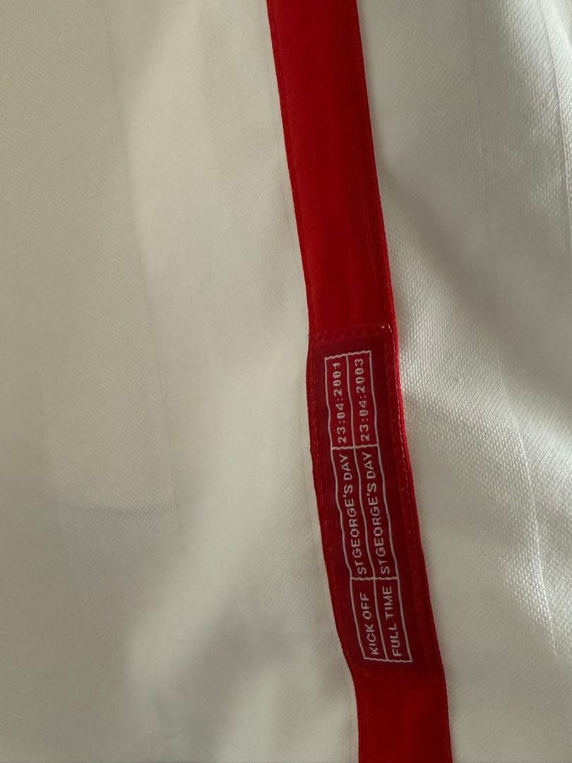 【正規品】イングランド代表　長袖　ユニフォーム 2001-2003