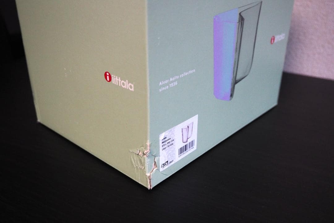 アルヴァ・アアルト ベース 140mm クリア イッタラ 