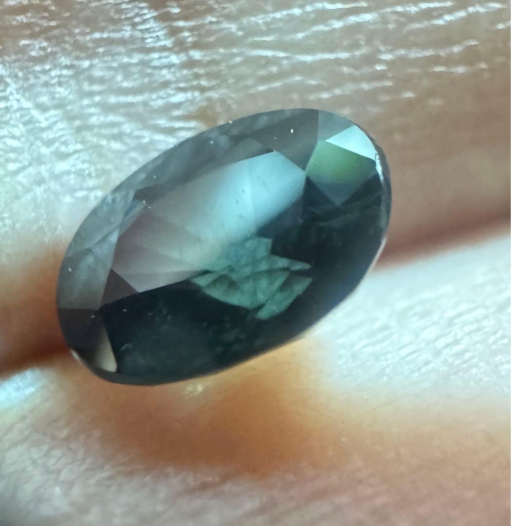 天然ブルーグリーンサファイア 1.144ct