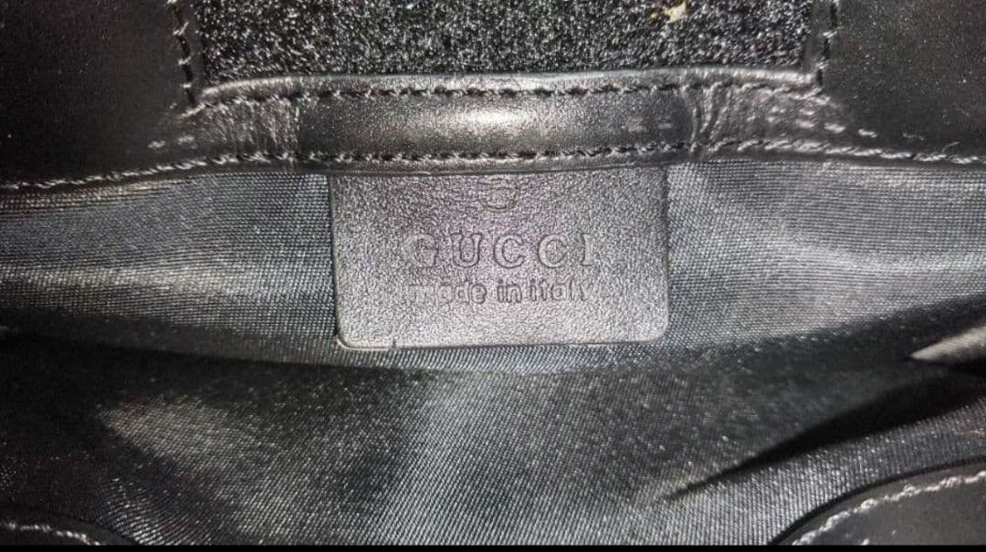 タ*マ様 【未使用美品】Gucci ブラック ショルダーバッグ