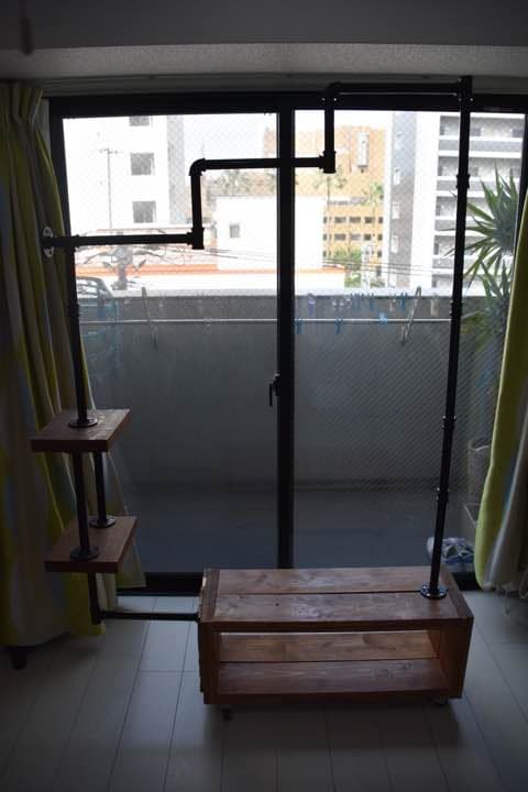 ハンガーラック 木製