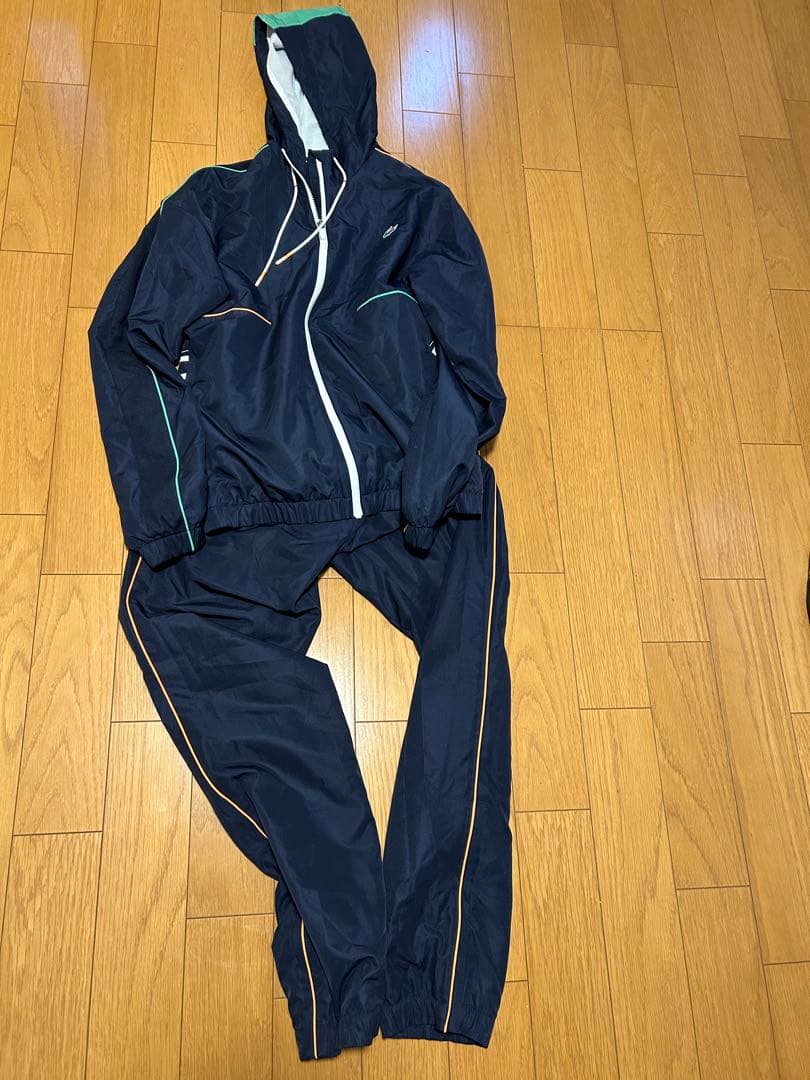 LACOSTE テニスウェア メンズ ダイヤリップストップセットアップ