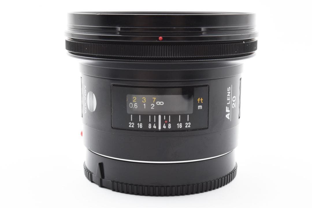 レンズ(単焦点) Minolta AF 20mm F/2.8 #6952