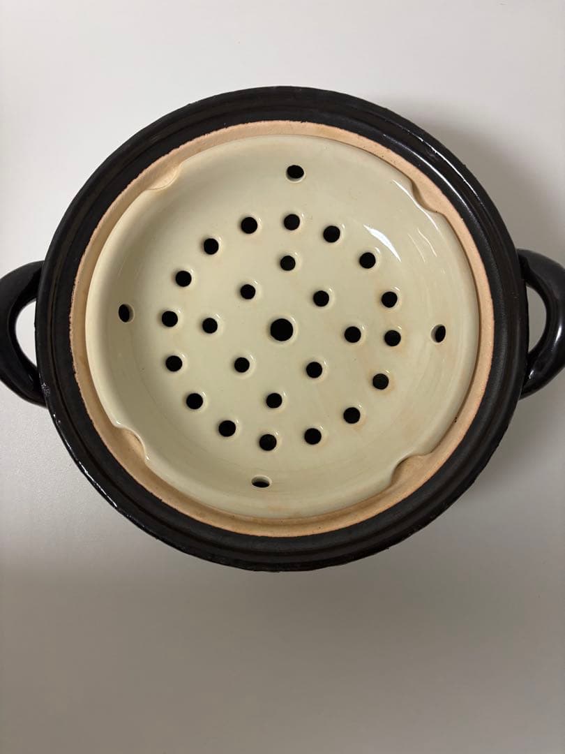 長谷園　伊賀焼 ヘルシー蒸し器
