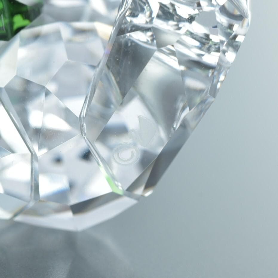 極美品 スワロフスキー クリスタル クリスベア クローバー 箱付き グッドラック