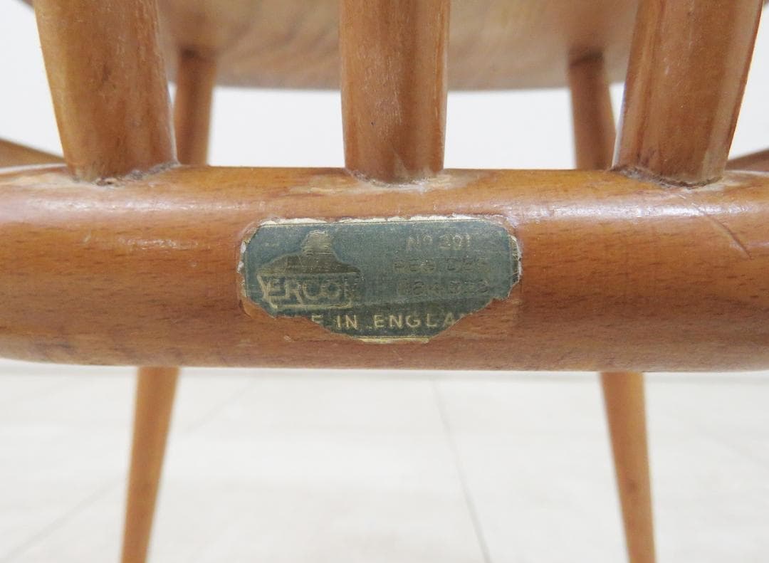 アイアイ様 英国 ercol アーコール スティックバックチェア ヴィンテージ