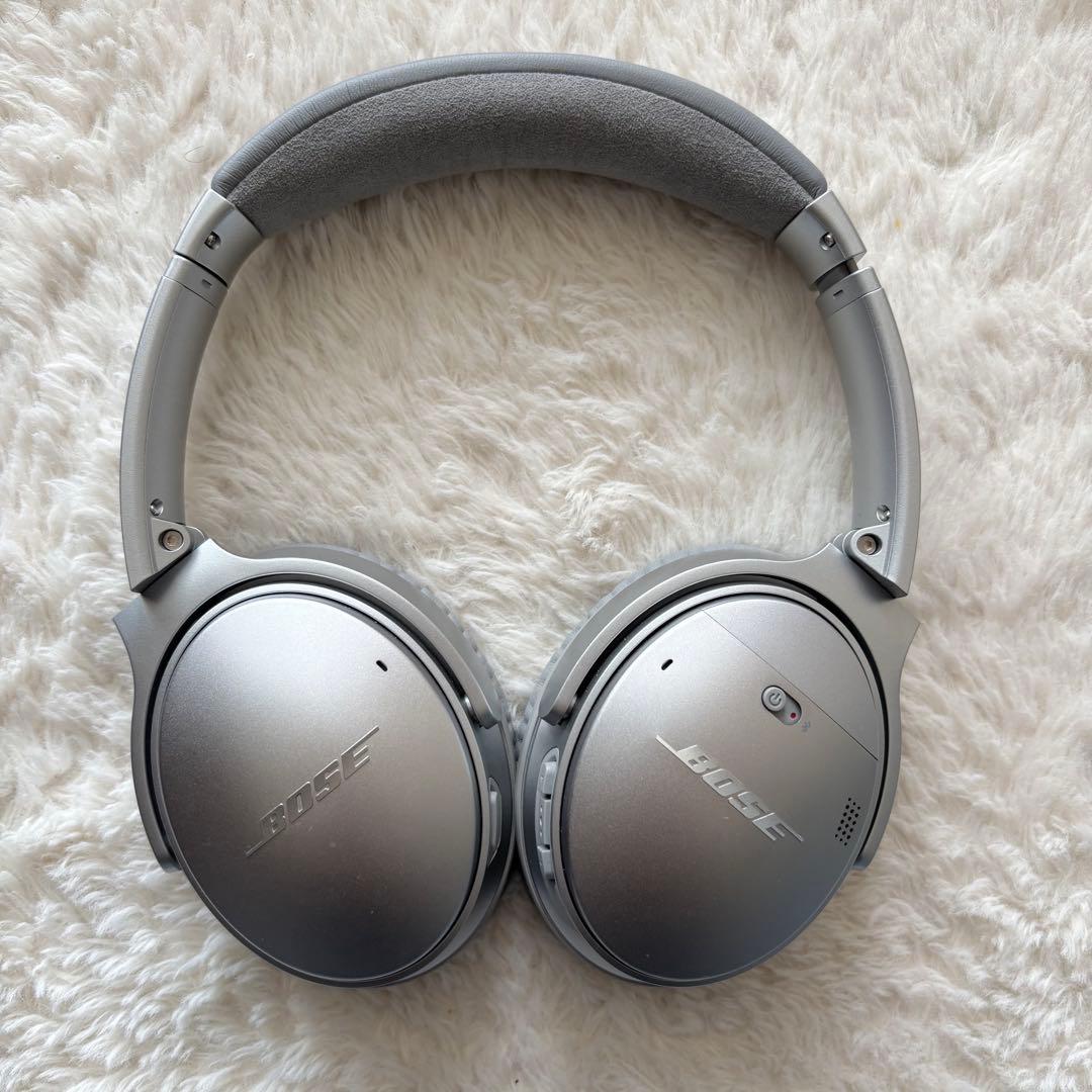美品 廃盤カラー BOSE QUIETCOMFORT35 シルバー