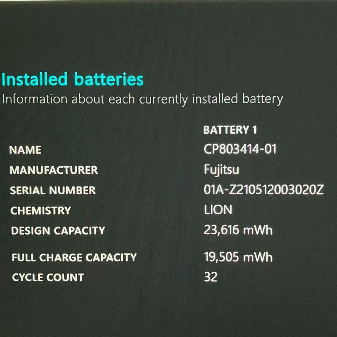 ★超軽量＆超薄型★ 2021年製 第11世代Corei5 富士通 465