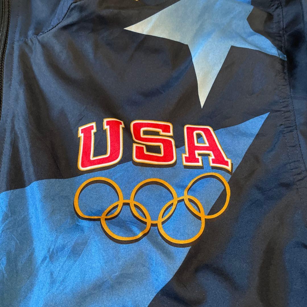 ヴィンテージ チャンピオン USA オリンピック ナイロンジャケット L1996