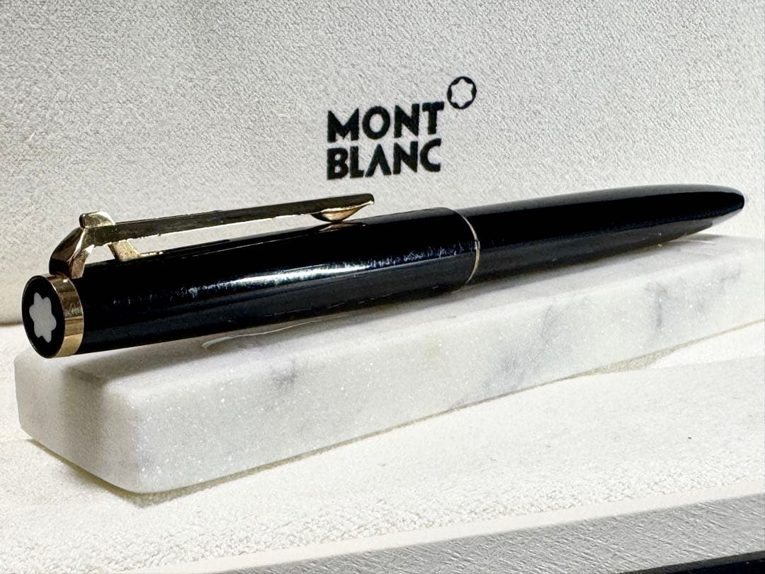 【極美品】モンブラン No380 ハンマートリガー・ボールペン ブラック