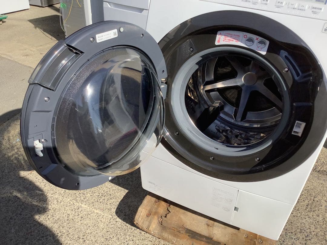 パナソニック ドラム式洗濯乾燥機 NA-SVX80BL 2021年製 洗濯機★