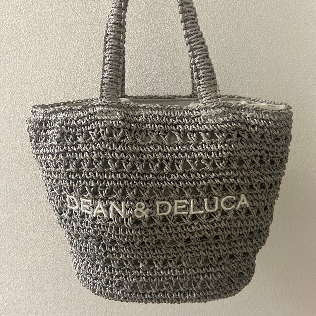 DEAN&DELUCA×BEAMS COUTURE クロッシェバスケットバッグ