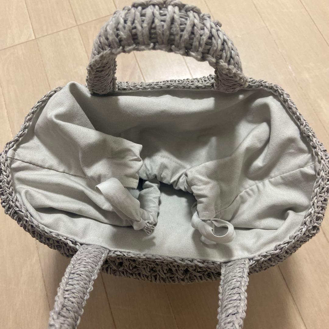 DEAN&DELUCA×BEAMS COUTURE クロッシェバスケットバッグ