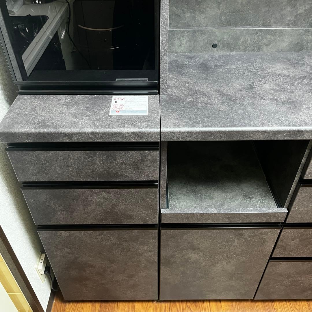 パモウナ　食器棚　幅140cm