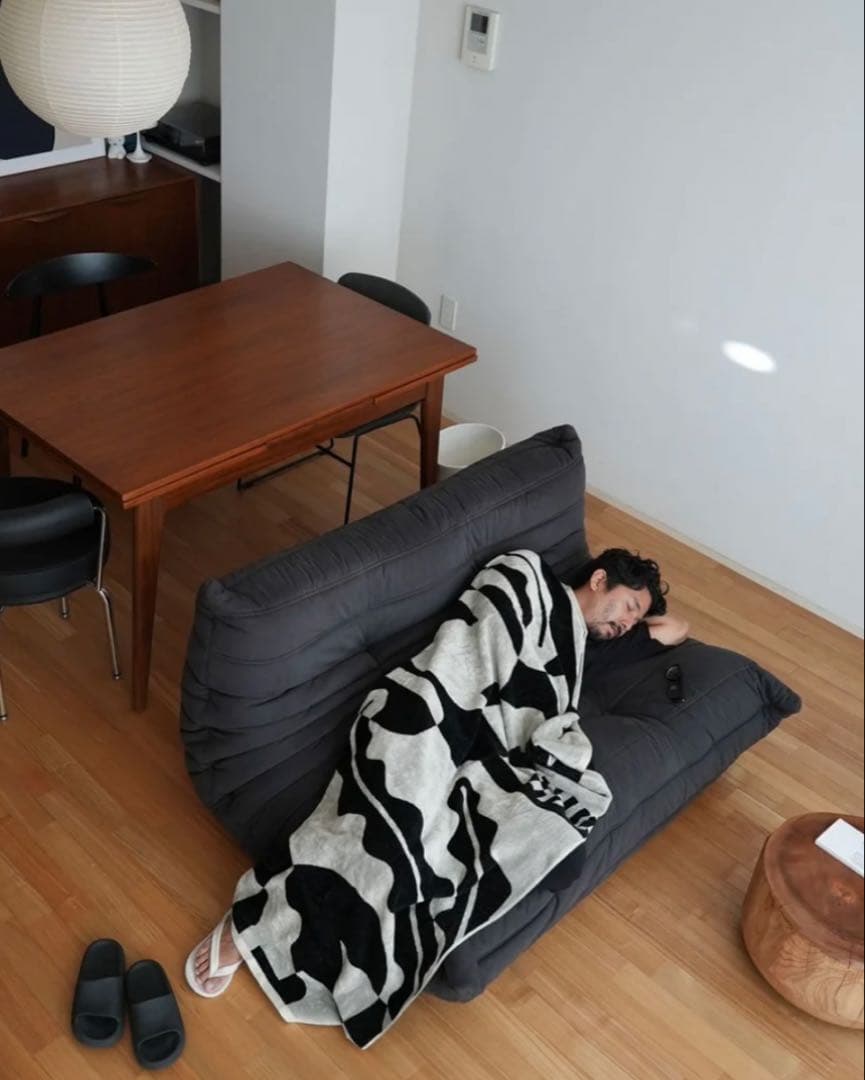 ほぼ未使用【MYTONE (マイトン)】TOWEL BLANKET