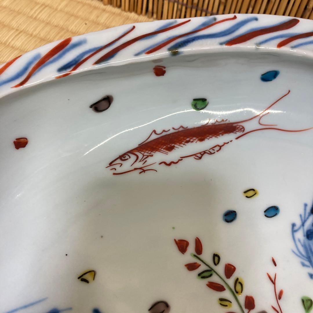 魯山人　鮑型写し