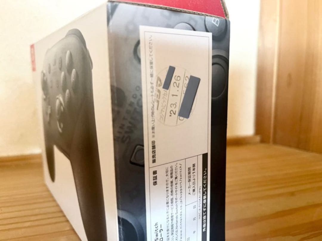 【新品】Nintendo Switch 純正 プロコン 黒