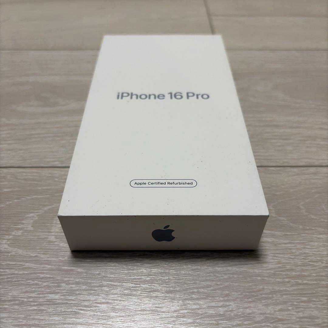 新品・未開封◇iPhone 16 Pro ブラックチタン◇国内版SIMフリー