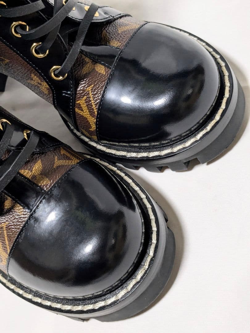 ✨極美品✨ルイヴィトン　アンクルブーツ スタートレイルライン モノグラム