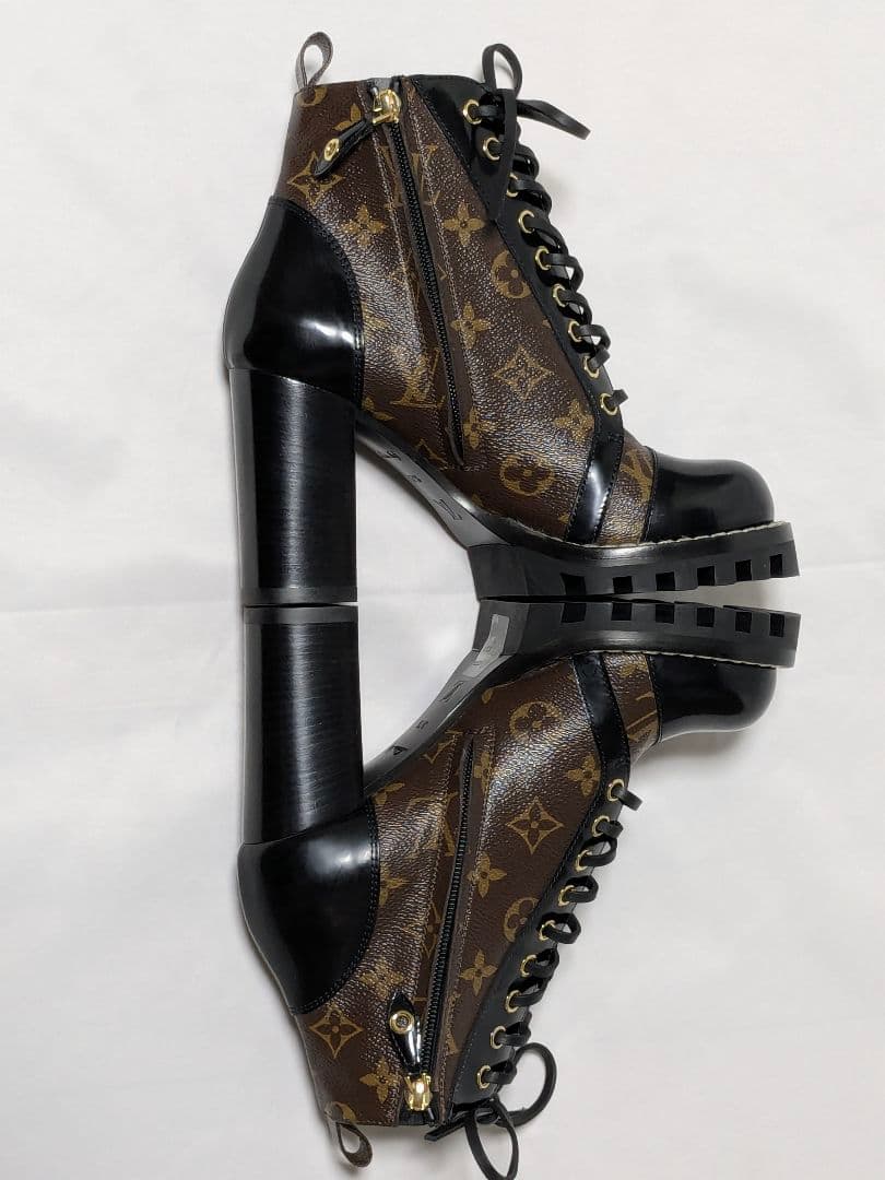 ✨極美品✨ルイヴィトン　アンクルブーツ スタートレイルライン モノグラム