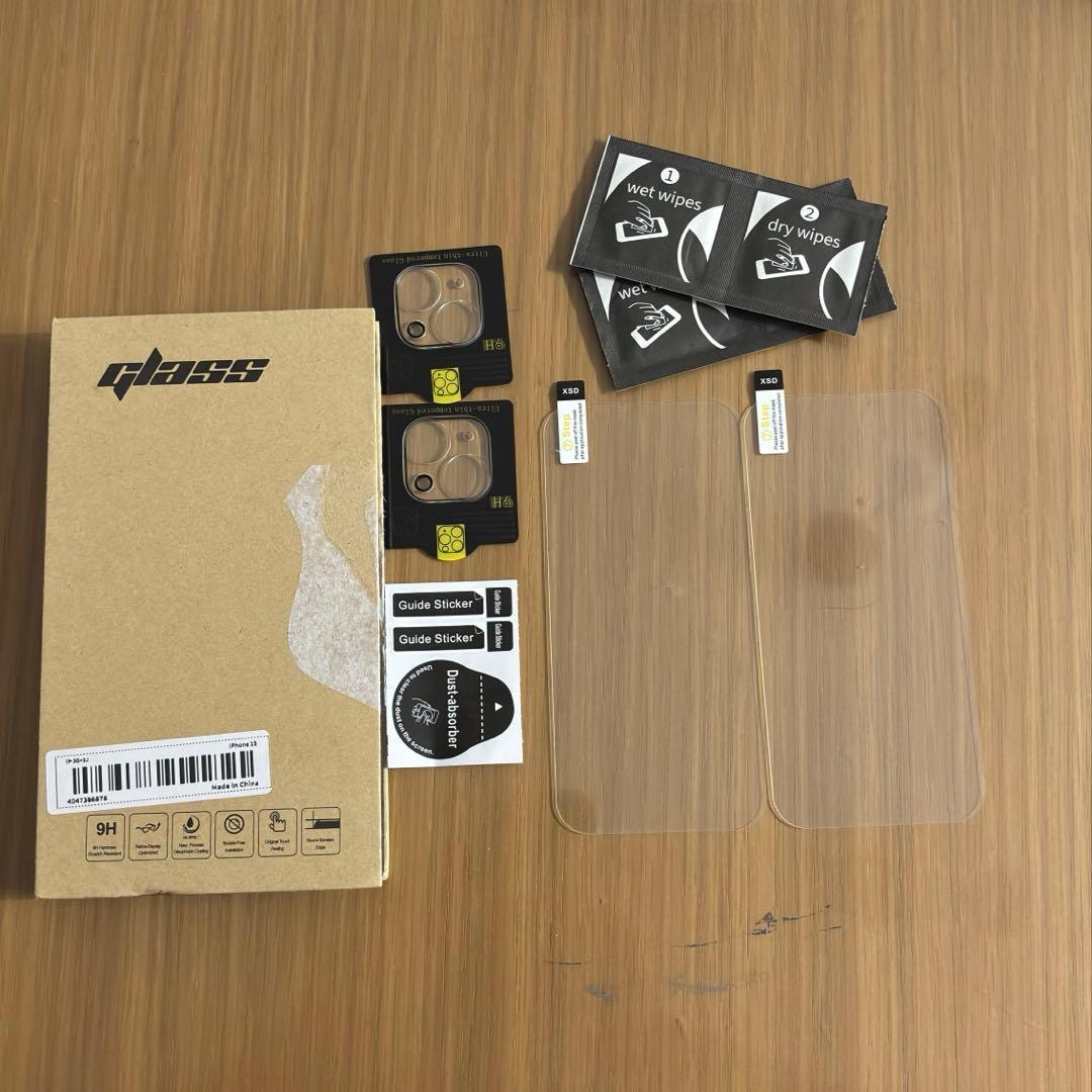 iPhone15 128GB ブラック フィルム付き