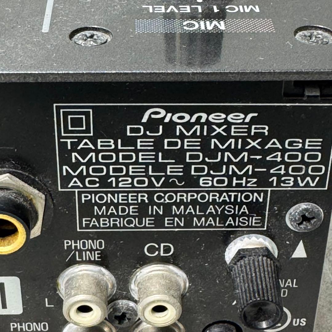 Pioneer DJM-400 DJミキサー 09年製