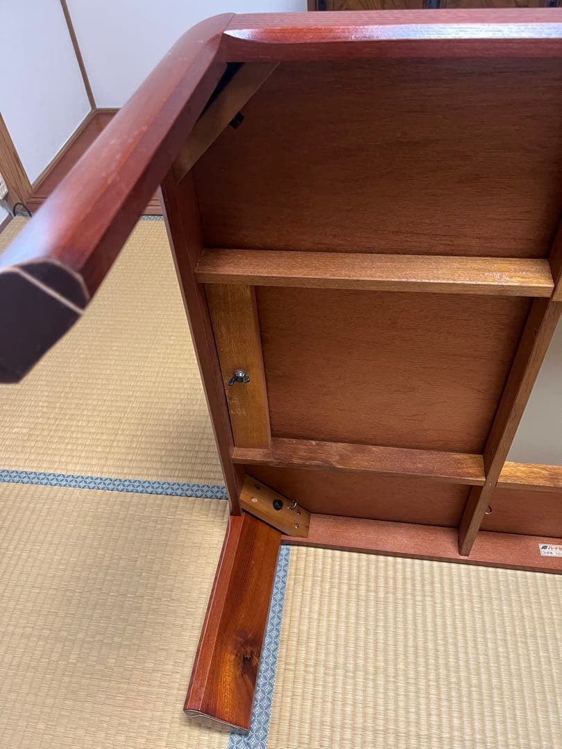 座卓　テーブル　ダークブラウン座卓