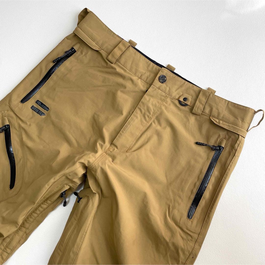 6666 ボルコム　パンツ　ゴアテックス　無地　スノボ　ベージュ