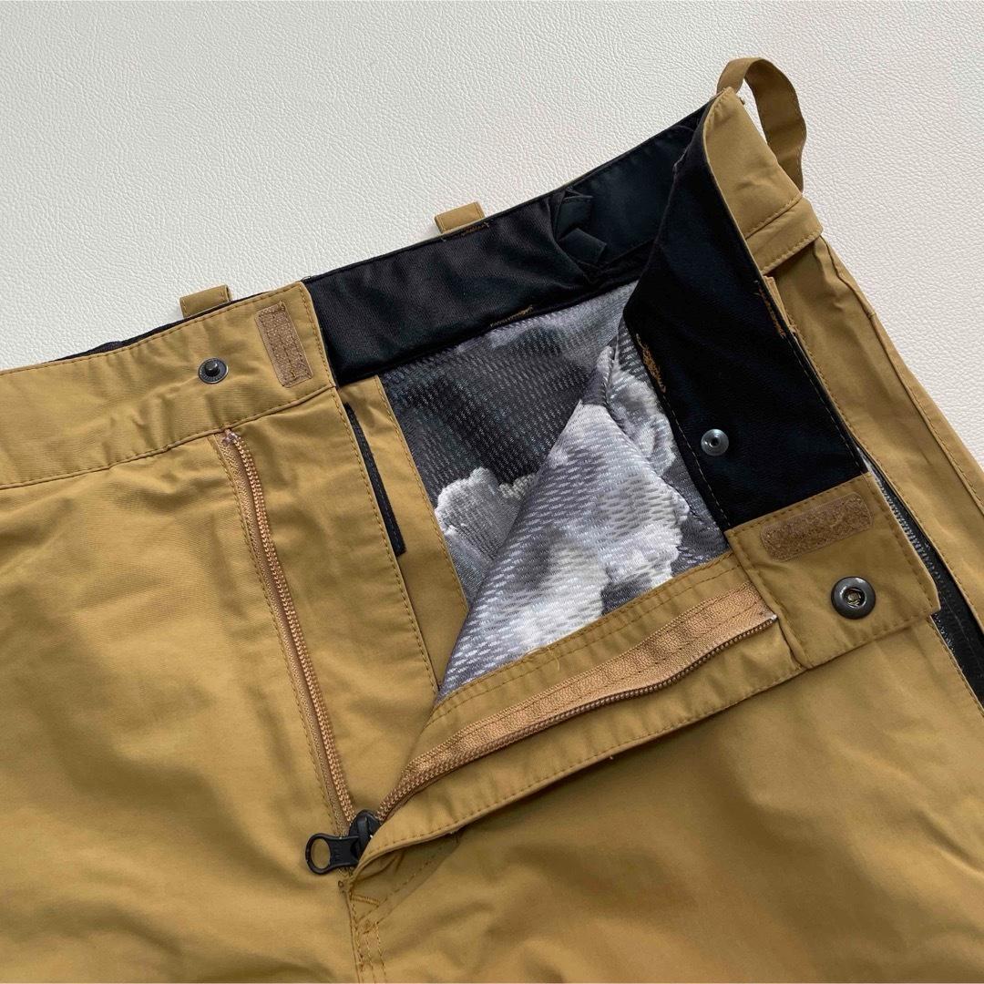 6666 ボルコム　パンツ　ゴアテックス　無地　スノボ　ベージュ