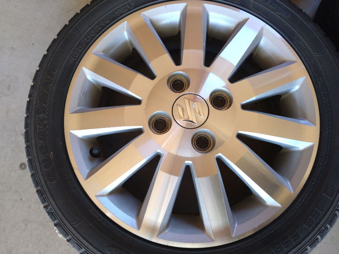 14インチ スズキ純正　アルミホイール4本セット