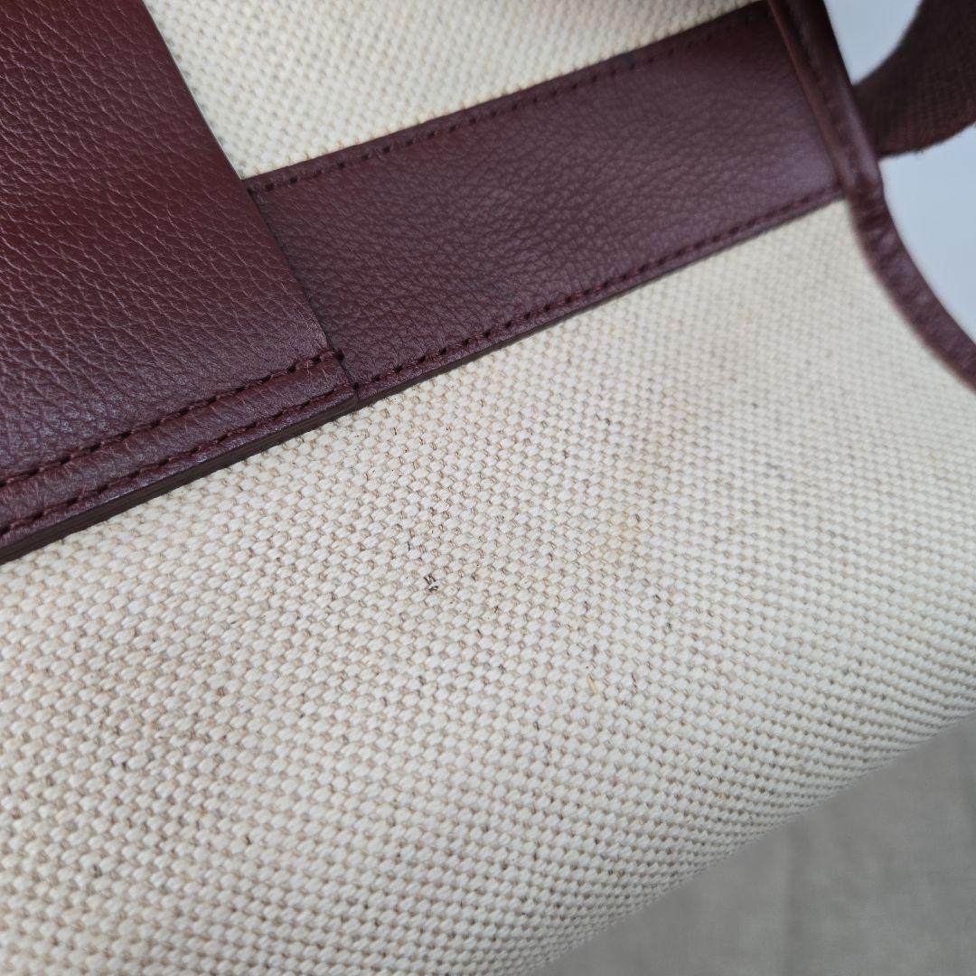 美品袋付 L/Uniform キャンバス レザー ショルダーバッグ