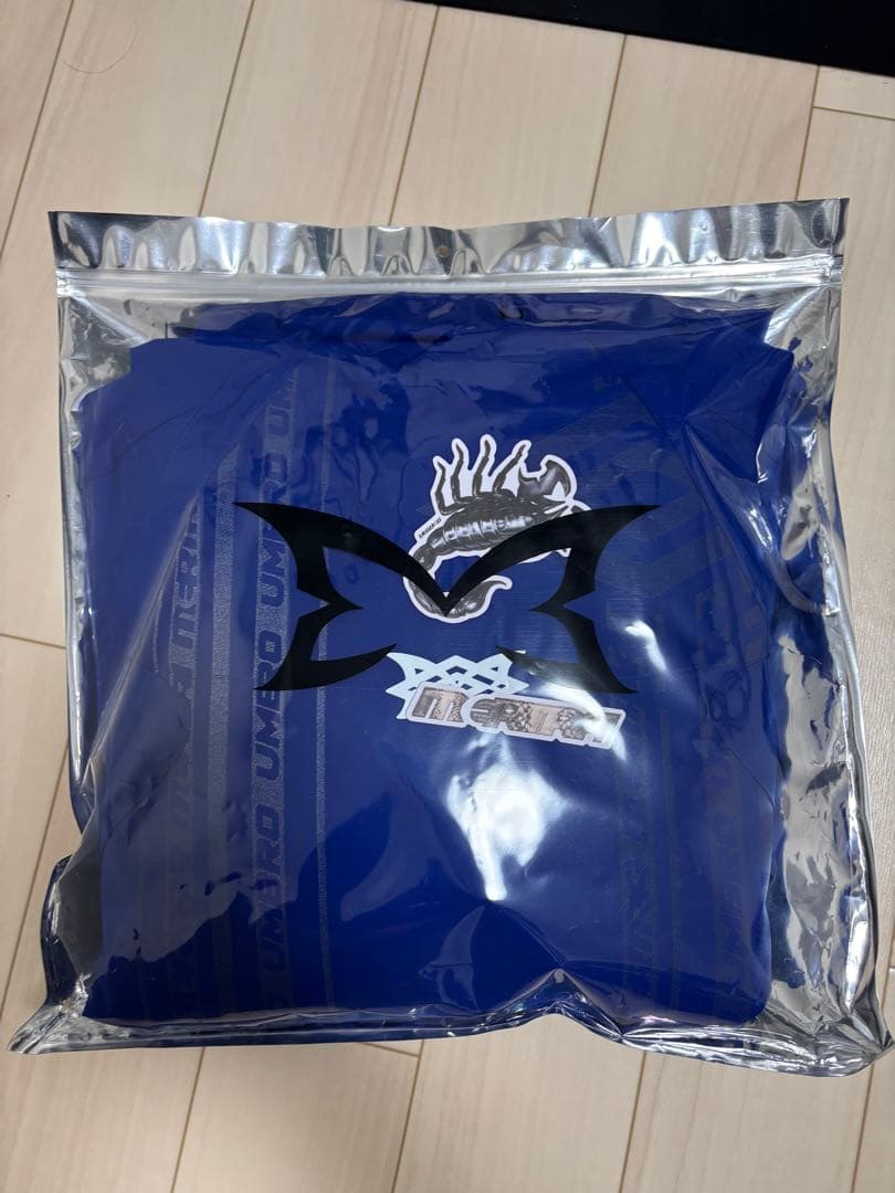 mertra x umbroトラックジャケット　青