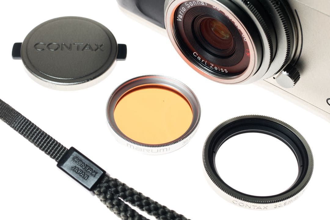 美品 CONTAX TVS コンパクトフィルムカメラ 作例あり 付属品あり